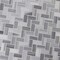 Msi Bergamo Herringbone 12 In. X 12 In. X 10 Mm Polished Marble Mesh-Mounted Mosaic Tile, 10PK ZOR-MD-0432 - alternate 2